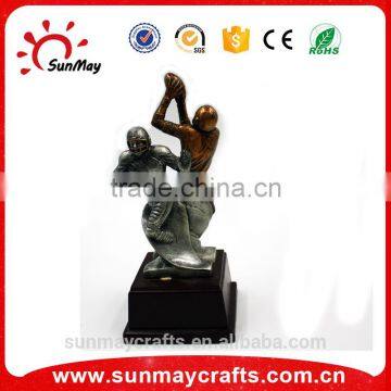 Wholesale cheap resin american football trophy for sale