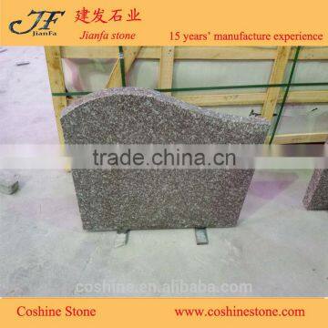China Cheap G664 Granite Tomb Red Granite Monuments for Cemetery photo-5