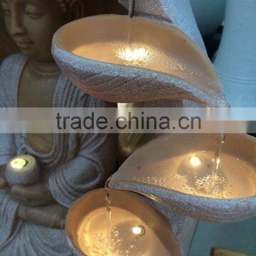 Wholesale Indoor Led Resin Craftwork Water Fountain