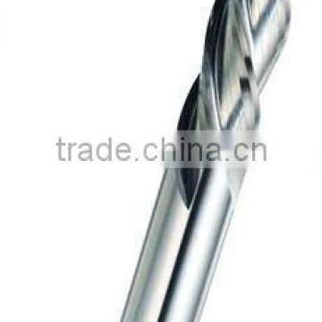 Solid carbide three flute spiral bit