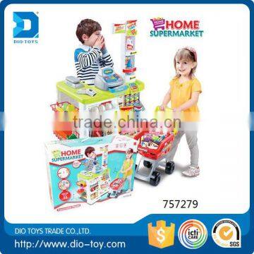 newest selling toys supermarket shopping toy car shopping trolley toy