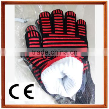 anti-cut heat resistant gloves anti-cut working safety gloves for barbeque