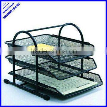 2015 best selling 3 tier office metal desk tray,3 layer file tray