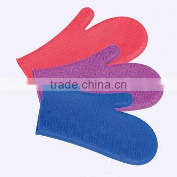 Long Heat Resistant Silicone BBQ Grill Oven Gloves and Barbecue Mitts for Cooking, Baking, Smoking & Potholder Mitts photo-3