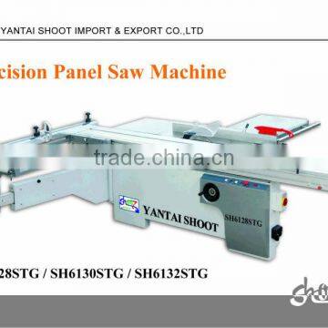 wood cutting panel saw With Digital Display SH6128STG with Digital Display and 2800x360mm Column Guide Rail and 45degree tilting