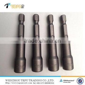 Magnetic hex nut driver with hexagon shank