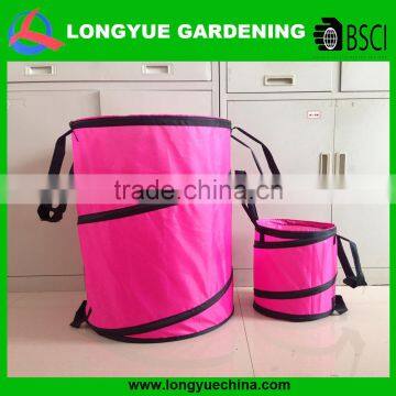 Pretty cheap handled polyester folding garden bag