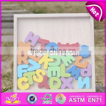 2017 New Design Toddlers Educational Wooden Abc Learning W14B072 photo-2