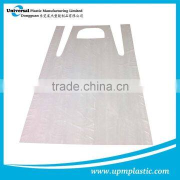 Disposable household Individually Wrapped white poly aprons