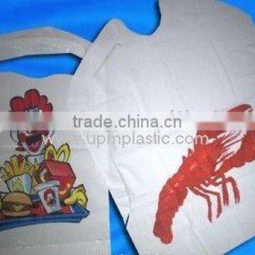 Degradable Plastic Baby Bibs With Printing photo-3