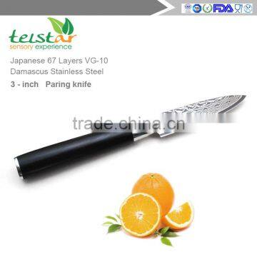 2017 New Technology 3.5 Inch Paring Knife Japanese VG10 Super Steel 67 Layer High Carbon Stainless Steel Razor Sharp photo-2