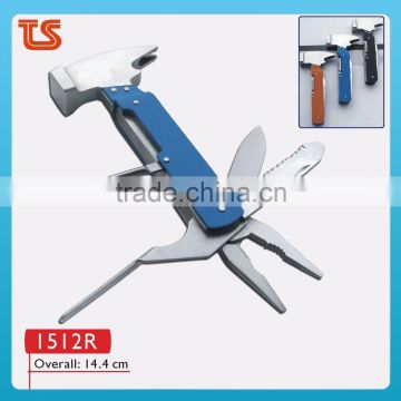 2014 new Modern design multi function hammer/hardware tool( 1512R )