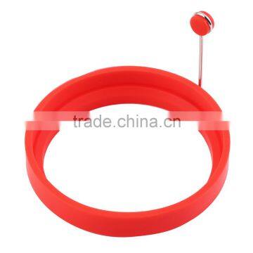 New Creative Round Shape Silicone Omelette Shaper Egg Fried Frying Pancake Cooking Mould Breakfast Essential photo-4