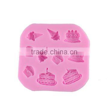 Liquid Silicone Cake Mould Cake Decorating Baking Tool Chocolate Mould Ice Cream 1688 Agent photo-3
