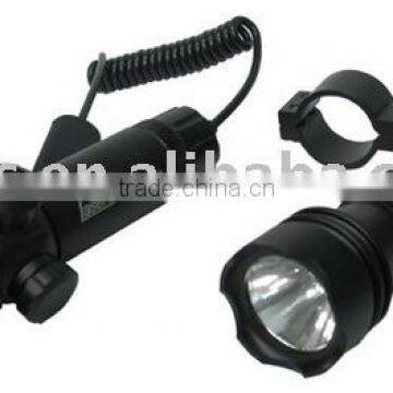 Green laser sight scope and flashlight replaceable combo