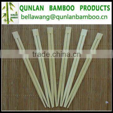 Wrapped With Paper Sleeve Disposable Bamboo Chopsticks