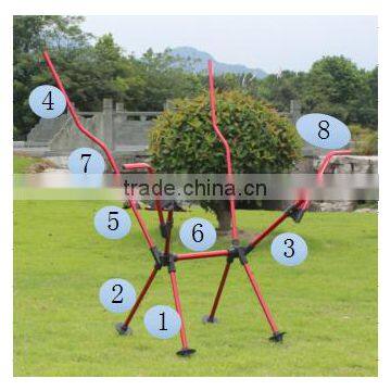 Outdoor Personalized Back Support Beach and Garden Folding Chair photo-2