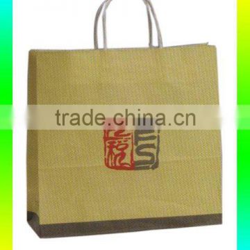 Flexo printed carry bag for shoes clothes brand