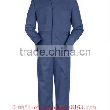 Snap-Front Cotton Fire Retardant&Anti-Acid Safety Coverall.JumpsuitsSL0320