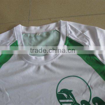 Custom t Shirt Sublimation Printing Running Short Sleeve Top With Comfortable Cool Material photo-2