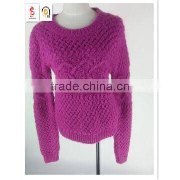 Wool Design Sweater For Girl&Knitted Sweater photo-2