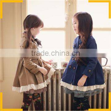 Children clothes winter 2015 pattern fur coats hooded children clothing overseas