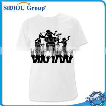 Man 100% cotton wholesale rock band t-shirts