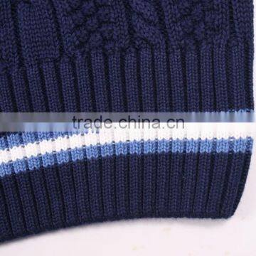 Knitting Sleeveless Name Brand Sweaters Vest For Men photo-5