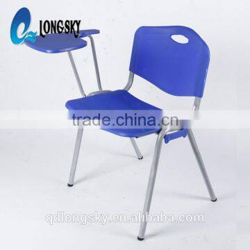 LS-4024A Cheap Platic Conference Chairs With Writing Tablet,classroom Chairs With Writing Pad photo-3