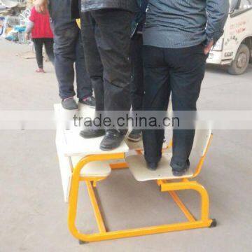 2016 New Modern Design Hot Selling Double Plywood Connected School Set photo-5