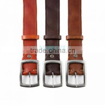 2016 Hot Selling Real Leather Belts 100% Genuine Leather Belt Men