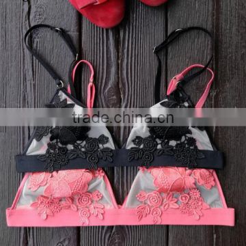 Runwaylover 5512 sexy ladies embroider sexy lace bra