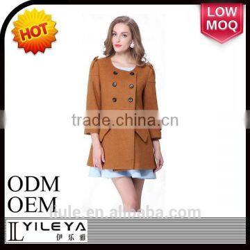 2015 Latest Russian Winter Design Elegant Lady Fashoin Coat photo-6