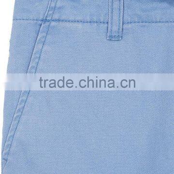 High Quality Solid Colored Belt Loop Boys Denim Shorts Made of Twill photo-3