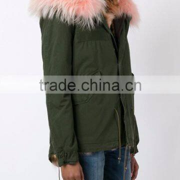 Shandao OEM New Fashion Slim Fit Custom Winter Long Sleeve Faux Fur Coat photo-3