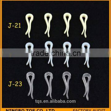 Garment Accessory Without Teeth Shirt Packing White Plastic Clips photo-6