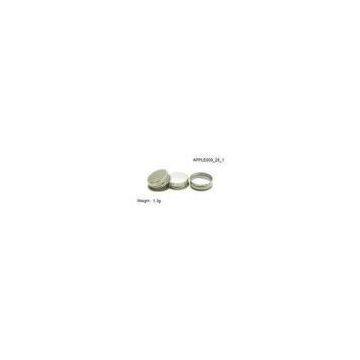 Colored Aluminum Screw Caps with Food Grade Lacquer for Food Bottles APPLE009_28_1