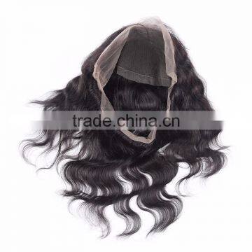 Top Good Quality Grade 8A Brazilian Human Virgin Hair 360 Full Lace Frontal Closure photo-6