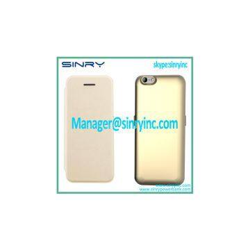 3000mAh Iphone6 backup battery power case white