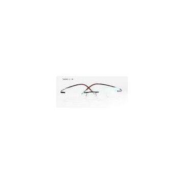 Youth Rimless Titanium Optical Frames With Hyperelastic Temples