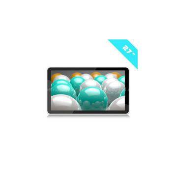 27inch Wall Mount Advertising Led Display Wifi Tv Android Smart Tv Box Lcd Display Open Frame Ad Sign Android