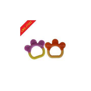 Bpa Free Food Grade Silicone Baby Teether