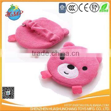 cotton terry towel bathing washchoths teddy bear bath washcloths for babies