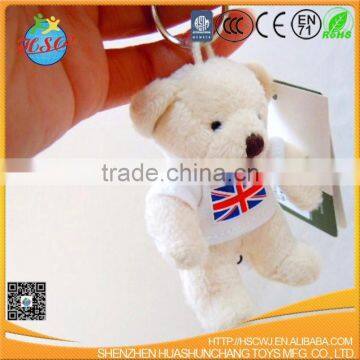 small plush bear Key chain animals plush toys