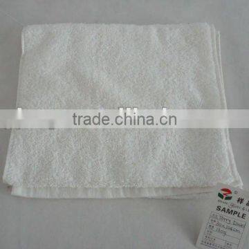 100% cotton plain dyed terry hand towel