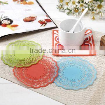 silicone coaster, cup mat