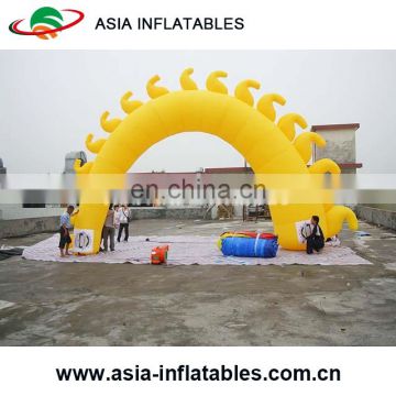 Christmas Inflatable Arch Inflatable Balloon Arch Stand For Merry Christmas