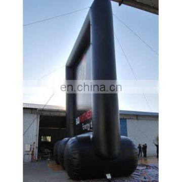 inflatable promotional screen/inflatable advertising banner/event frame/display film screen