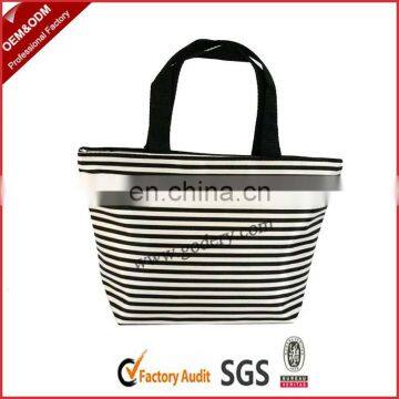 Strip Ladies Canvas Handbags