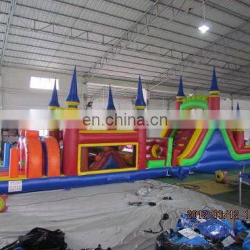 Inflatable indoor obstacle course equipment for kids obstacle course